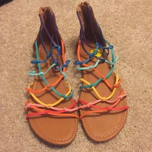Madden Girl Multi color sandals